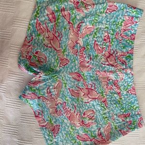 Lily Pulitzer size 6 shorts some fading